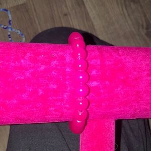 Pink bracelet